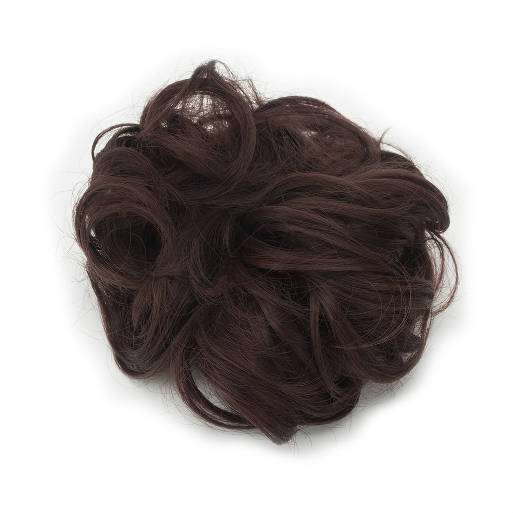 US Ladies Curly Messy Bun Hair Piece Hair Extensions Up Do Scrunchie Chignon YJ - Picture 38 of 74