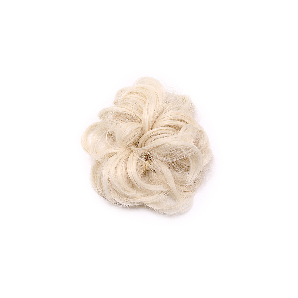 US Ladies Curly Messy Bun Hair Piece Hair Extensions Up Do Scrunchie Chignon YJ - Picture 44 of 74