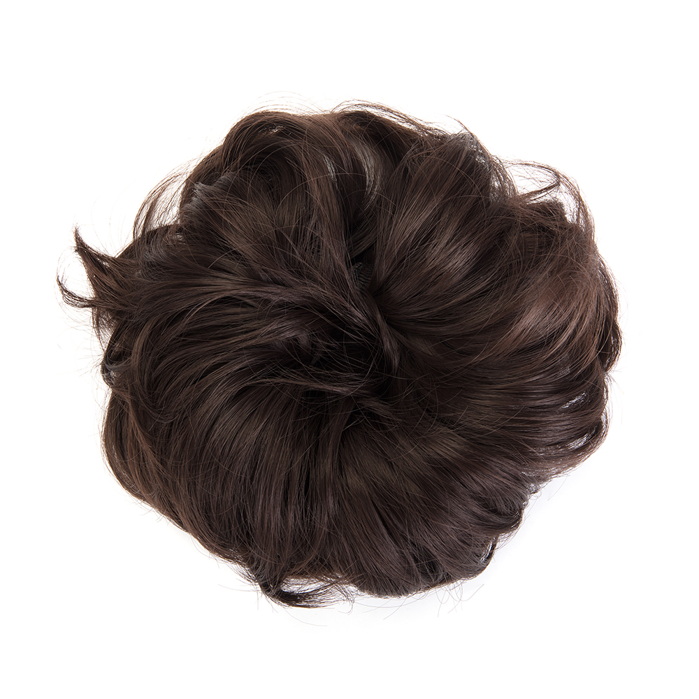 US Ladies Curly Messy Bun Hair Piece Hair Extensions Up Do Scrunchie Chignon YJ - Picture 64 of 74