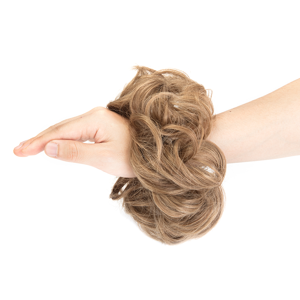 US Ladies Curly Messy Bun Hair Piece Hair Extensions Up Do Scrunchie Chignon YJ - Picture 65 of 74