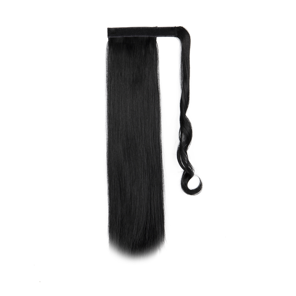 New Synthetic Hairpiece Ponytail Wrap Hair Extensions Straight