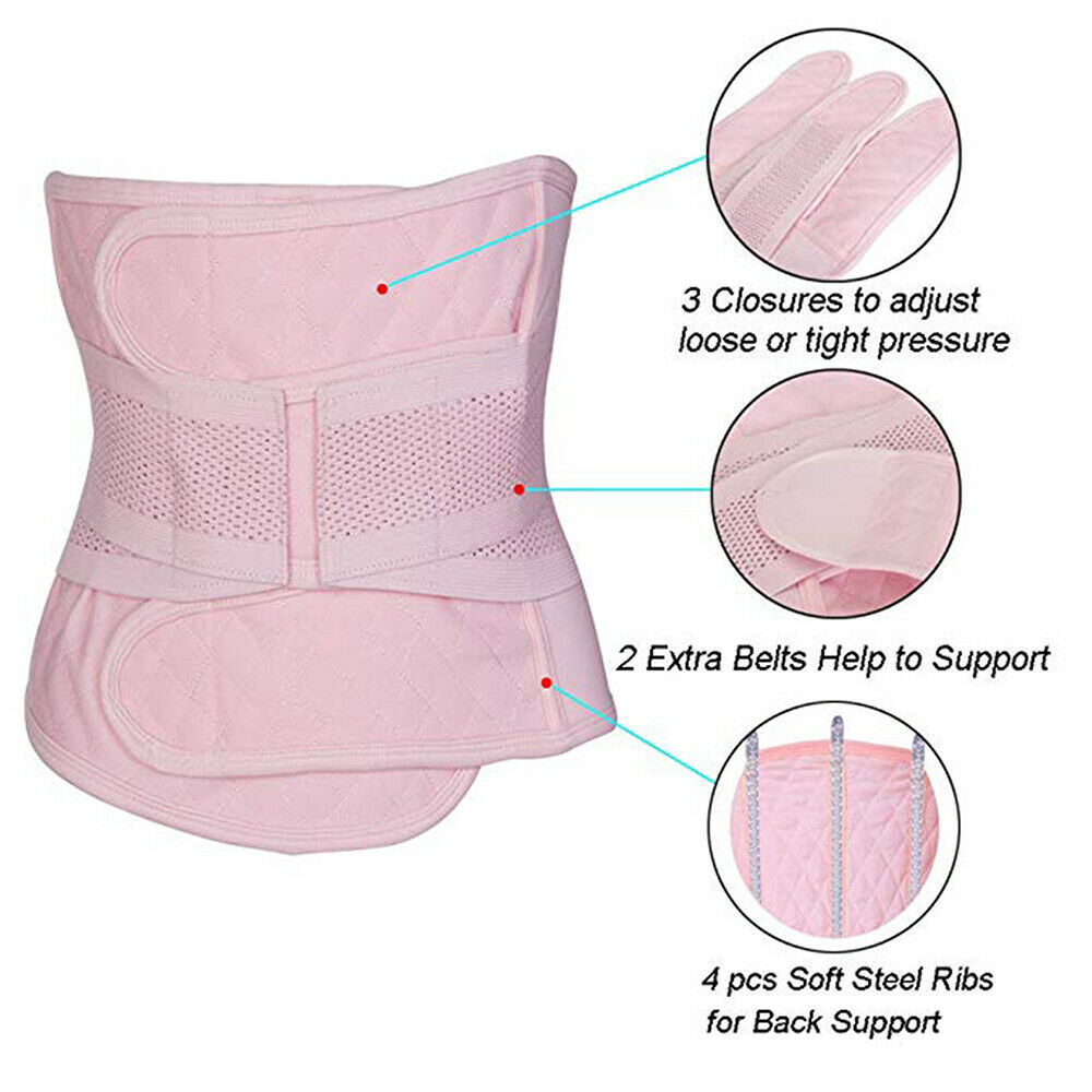 Postpartum Belt Belly Wrap Band Body Shaper Support Recovery