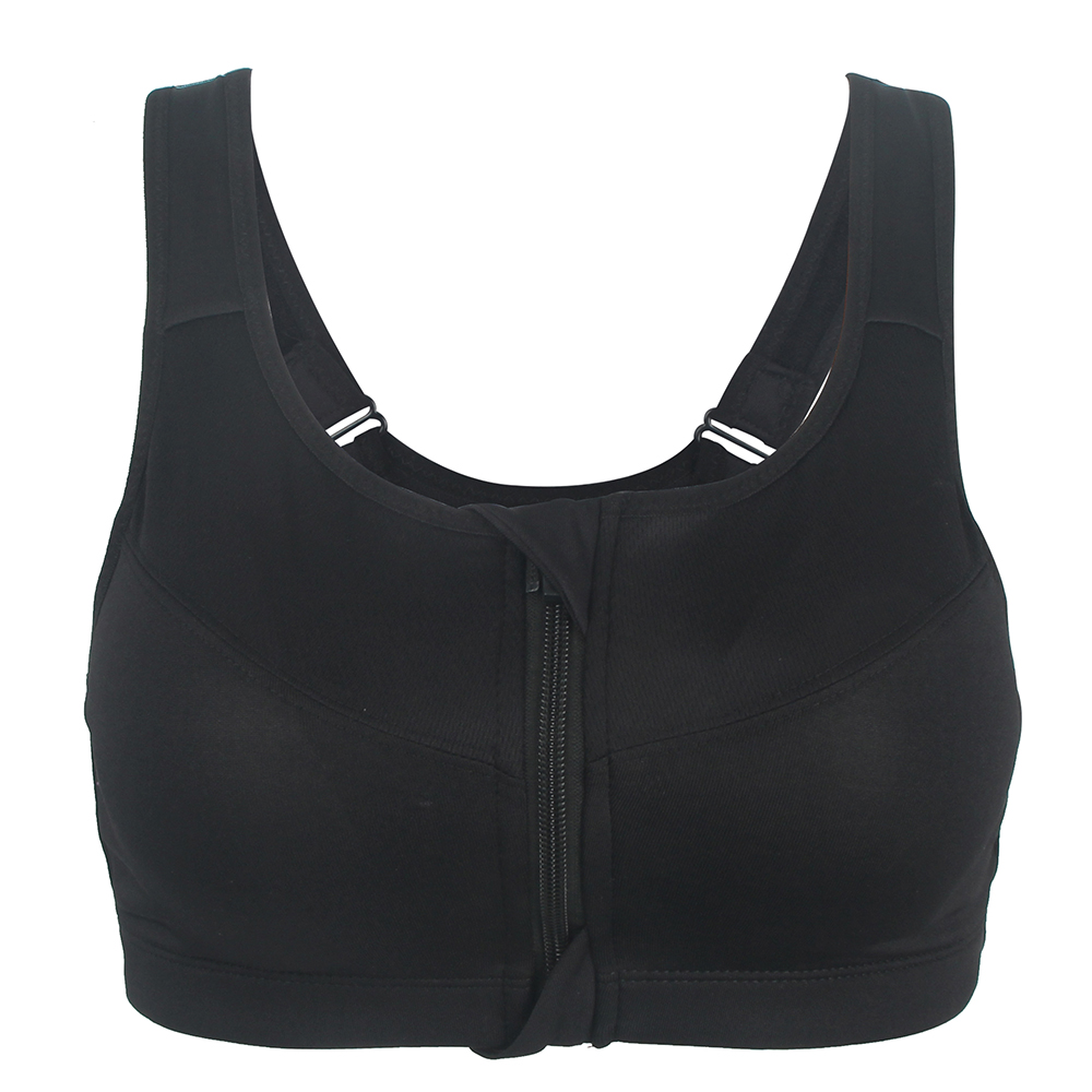 High Impact Seamless Sports Bra Push Up Support Tank Top Exercise