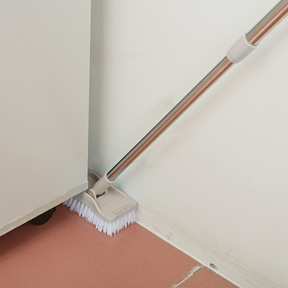 Adjustable Long Handle Cleaning Scrub Floor Kitchen Bathroom Bristle Brush Home - Picture 13 of 16