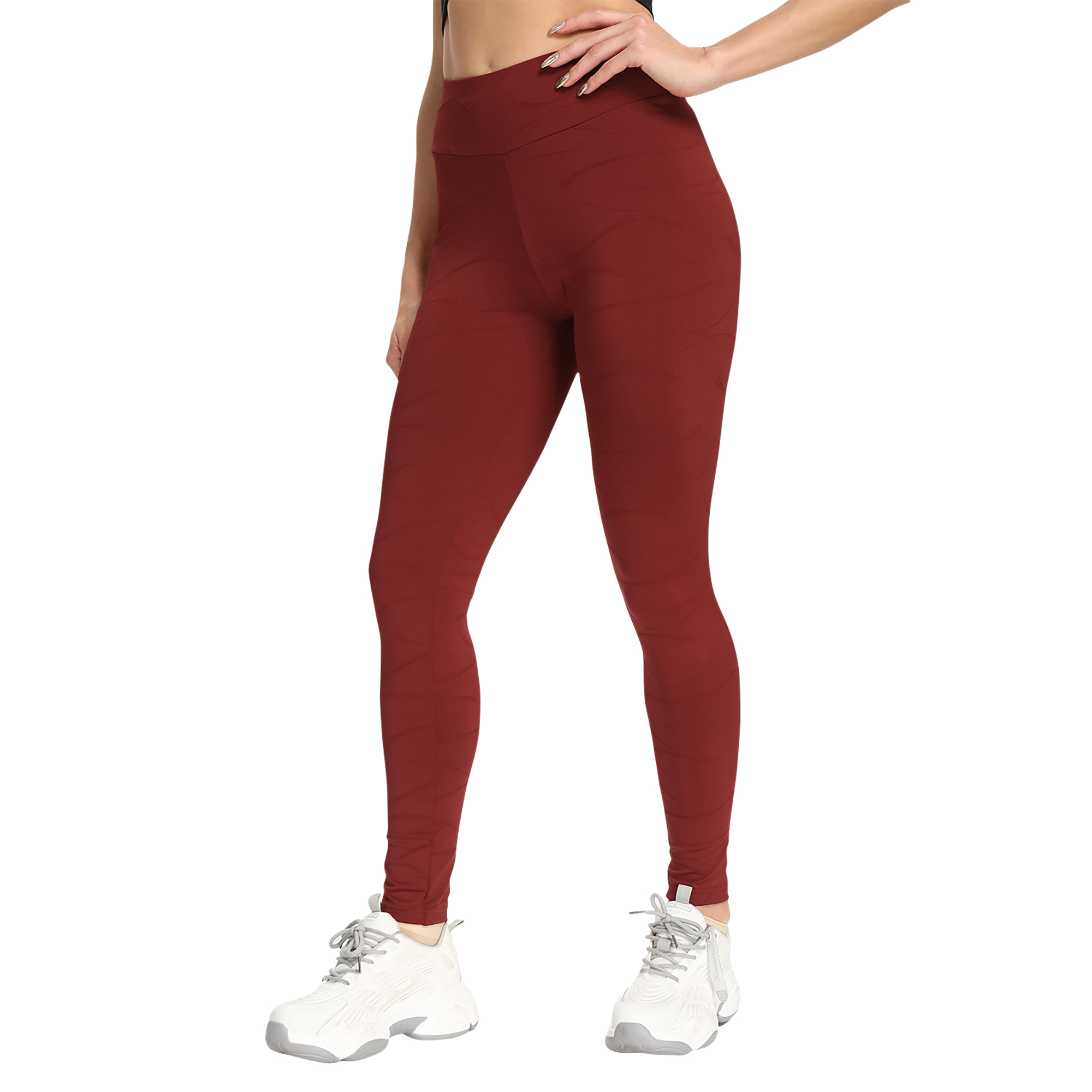 ruched fitness leggings