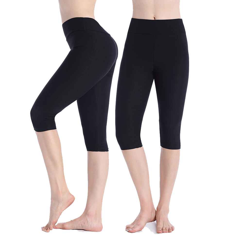 Women Core Support Compression Tights Yoga Pants Black Color Regular Size S-3XL - Picture 15 of 15