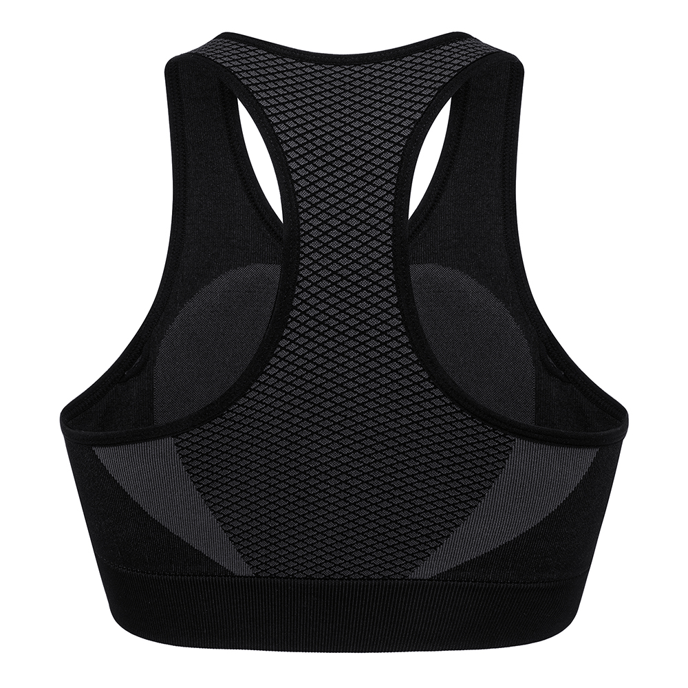 Women Sports Bra High Impact Walkout Crop Tops Longline Racerback Yoga Bra  Hot