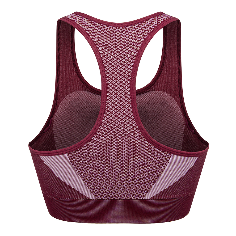 Women Sports Bra High Impact Walkout Crop Tops Longline Racerback Yoga Bra  Hot