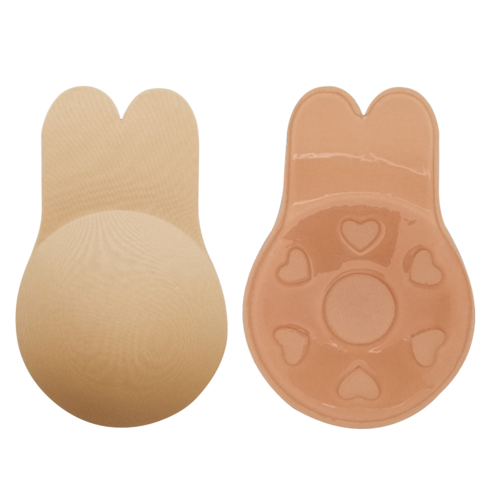 Lady Summer Push Up Sticky Invisible Breast Self-Adhesive Strapless Silicone Bra - Picture 15 of 20