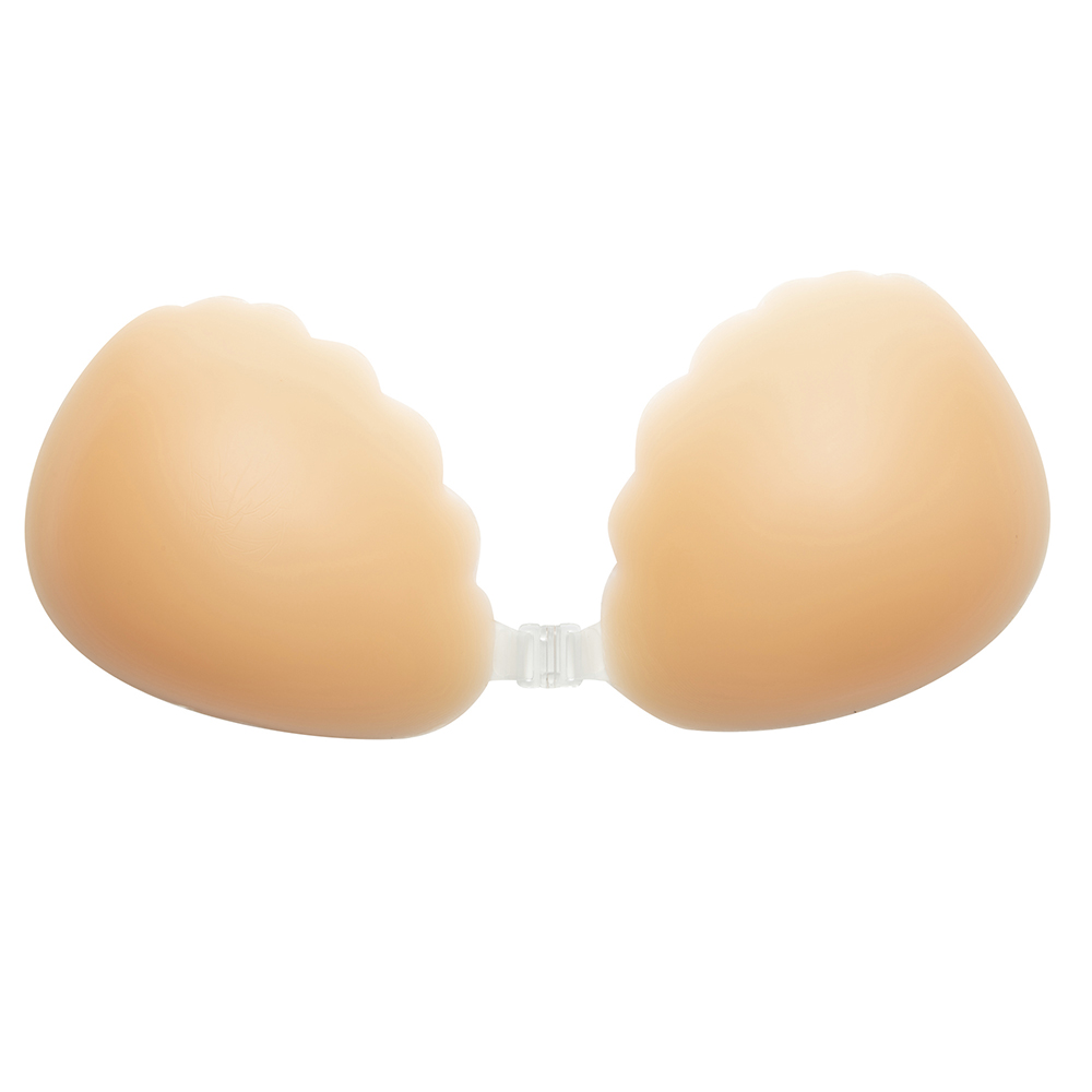 Lady Summer Push Up Sticky Invisible Breast Self-Adhesive Strapless Silicone Bra - Picture 18 of 20