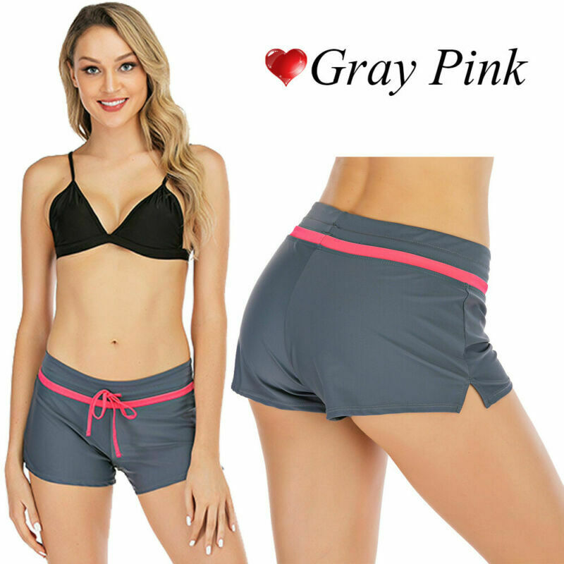 Women Swim Shorts Boardshorts Bikini Brief Bottoms Beach Pants Bathing Push-Up - Picture 14 of 15