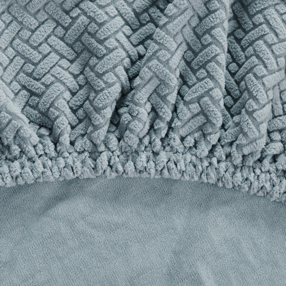 Stretch 2-Piece Jacquard Wing back Armchair Chair Slipcovers Furniture Protector - Picture 57 of 75