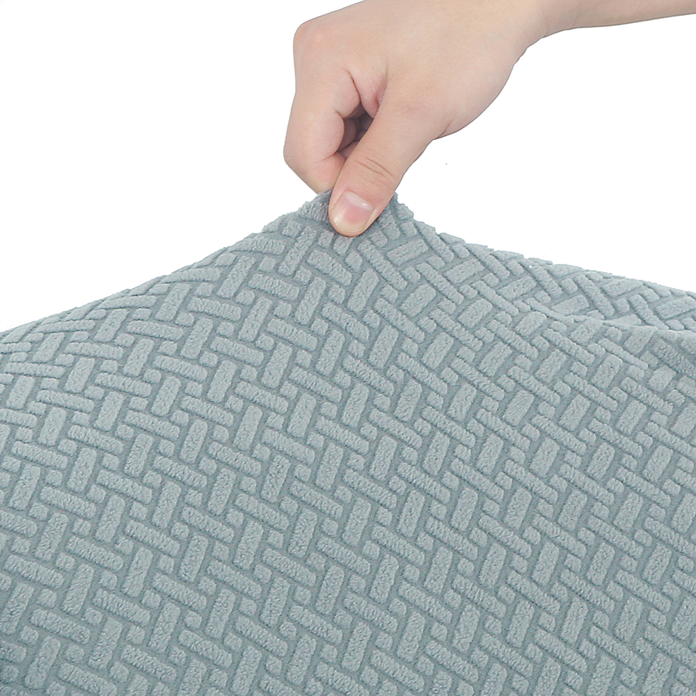 Stretch 2-Piece Jacquard Wing back Armchair Chair Slipcovers Furniture Protector - Picture 58 of 75