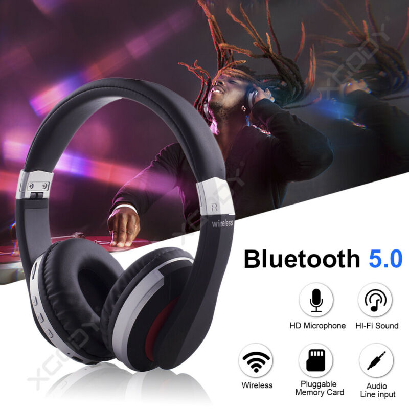 Wireless-Bluetooth-5-0-Headphone-Foldable-Stereo-Earphone-Super-Bass-Headset-Mic