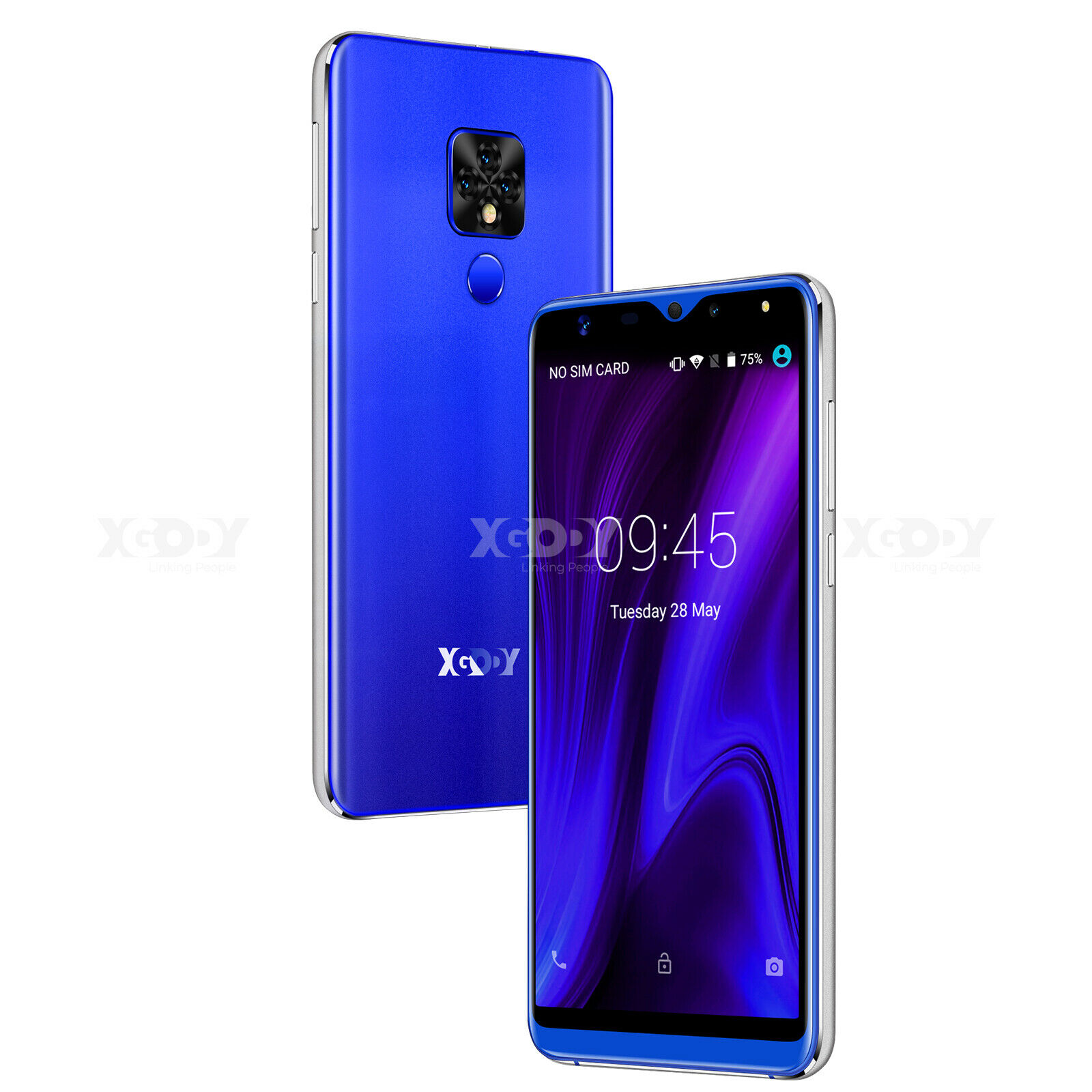 2021 Cheap Android 9.0 Smartphone Unlocked 2 SIM Quad Core Cell Phone