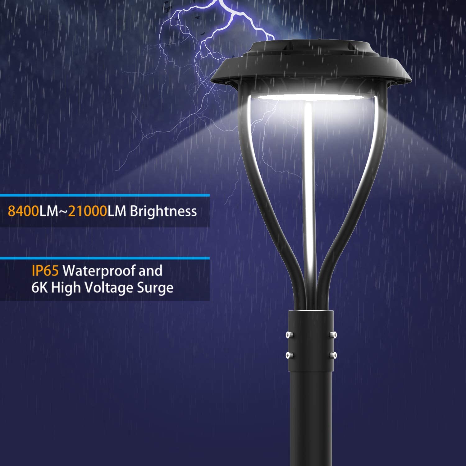 400W MH Equiv School University Yard Light Outdoor LED