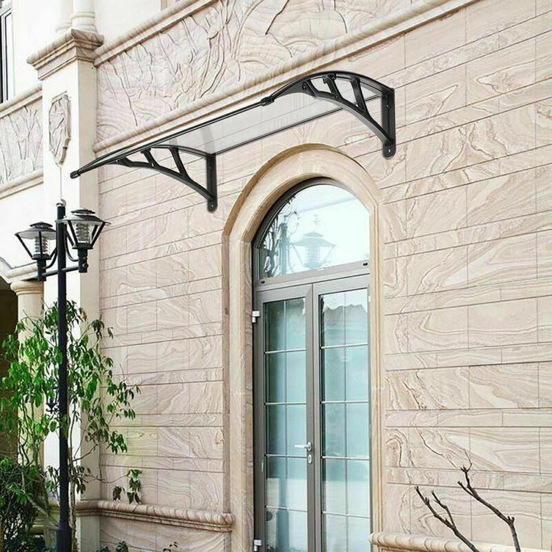 Details about   Window Canopy Door Awning Sun Shade Rain Cover UV Protect Patio Outdoor Front US 