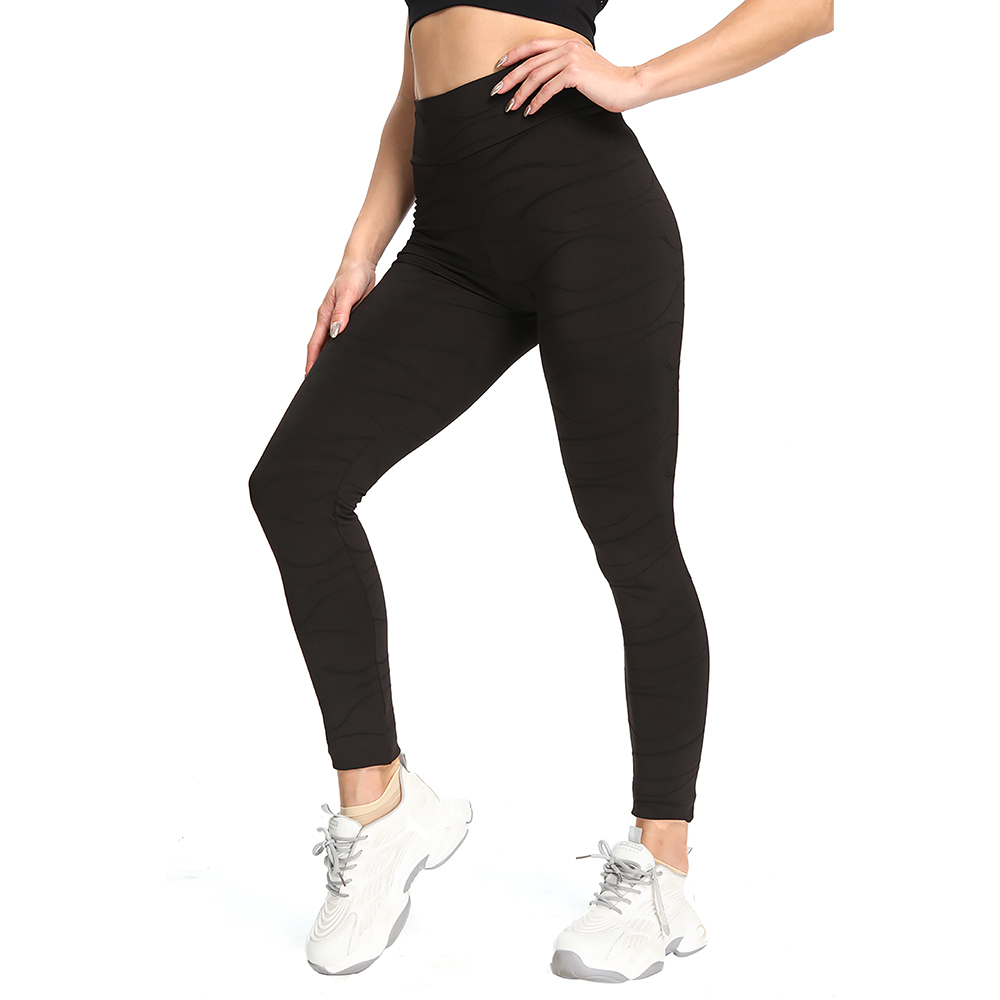 Women Scrunch Butt Pattern Yoga Pants High Waist Sport Fitness Leggings  Trousers