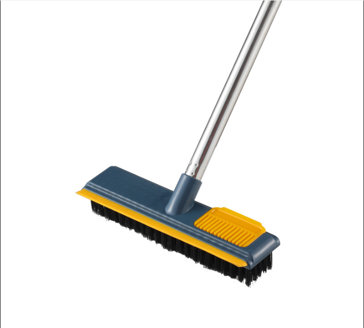 Long Handle Cleaning Tile Brush Floor Scrub Brush Broom with Stiff Bristles  Home