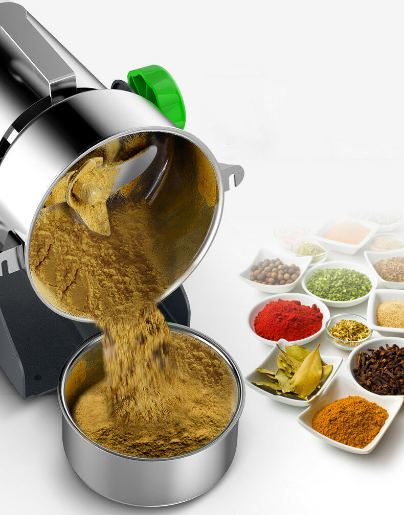 Electric Herbal Grain Mill Machine Ultrafine Powder Crusher for