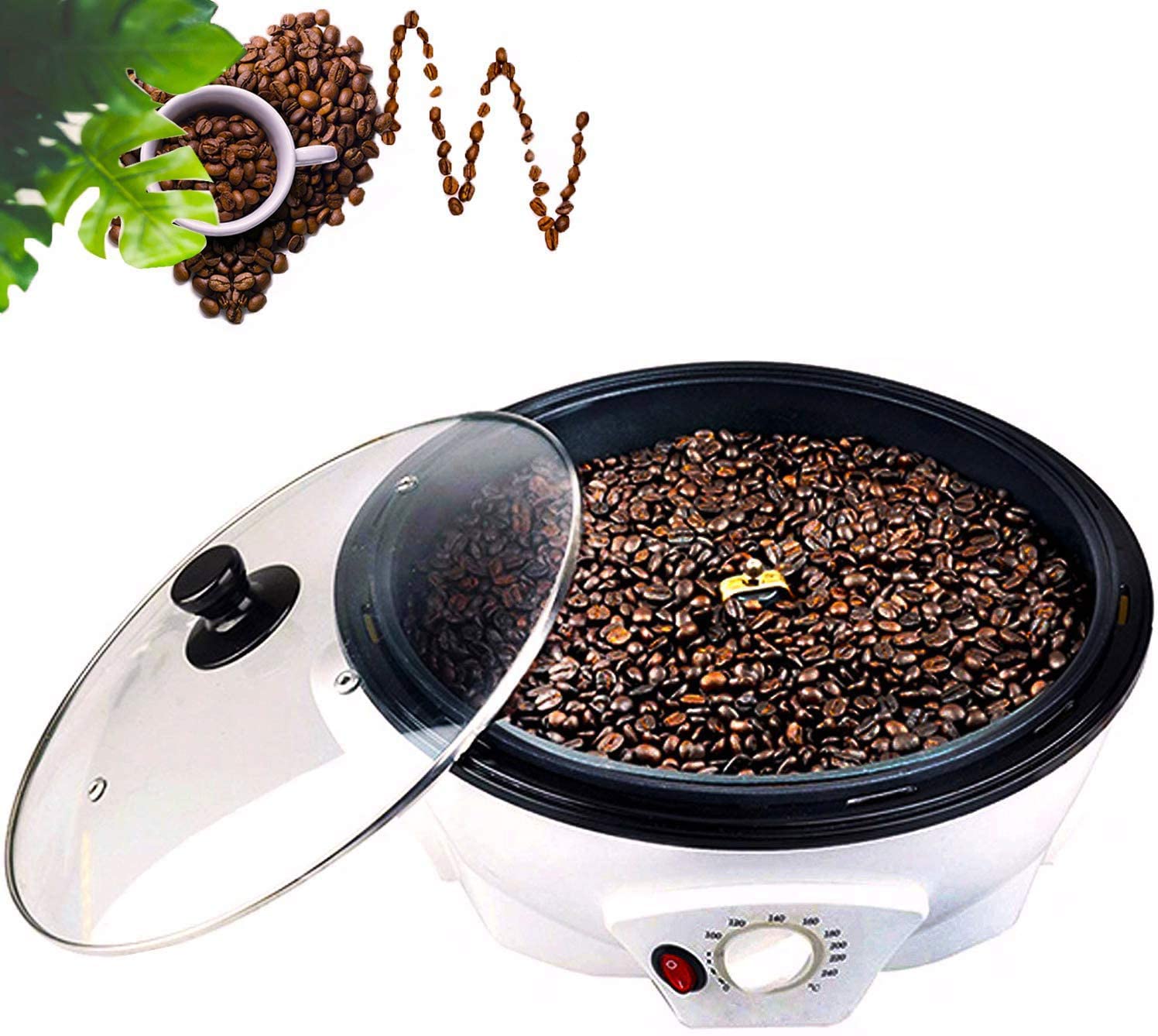 Electric Coffee Bean Roaster Machine 