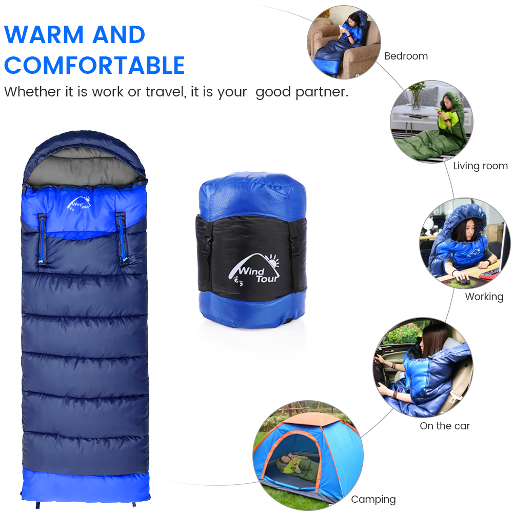 Sleeping Bags Backpacking Camping Cold Weather Travel Hiking Sleeping ...