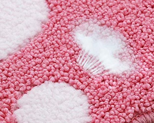 Non-Slip Cute Big Feet Carpet Bath Mat Absorbent Bathroom Rug Floor Mats Doormat - Picture 17 of 48