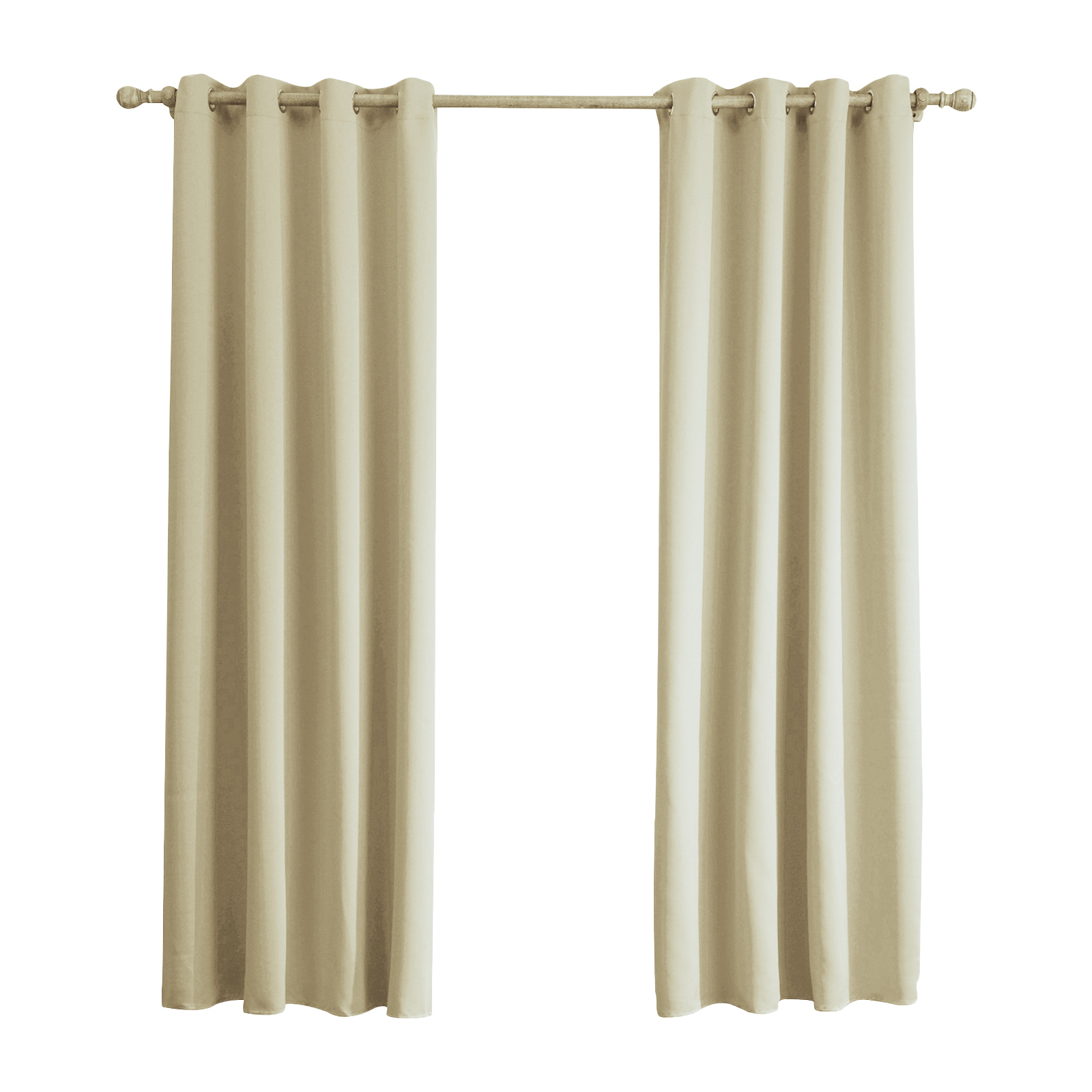 Blackout Curtains Grommet Thermal Insulated Room Darkening Drape for Living Room