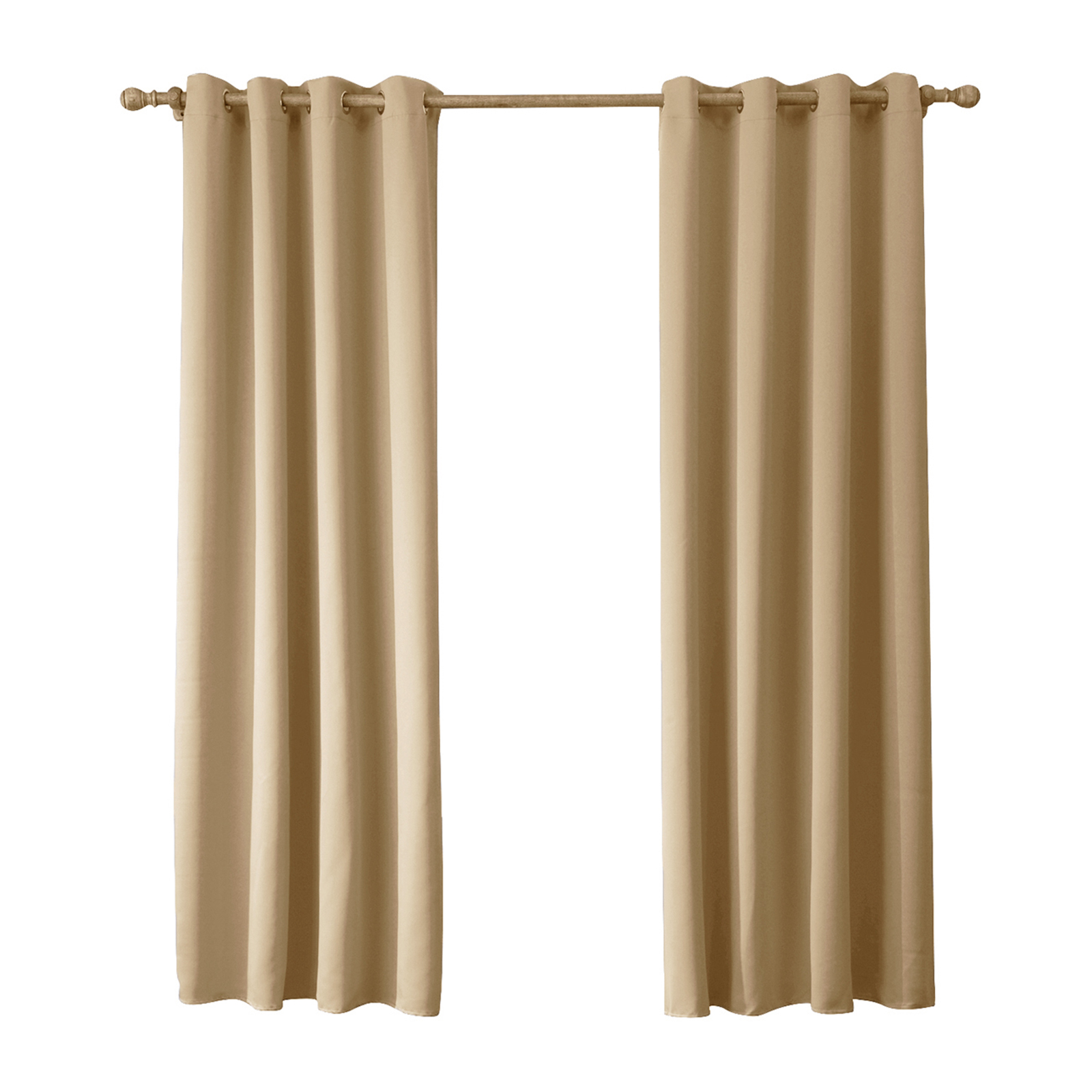 Blackout Curtains Grommet Thermal Insulated Room Darkening Drape for Living Room