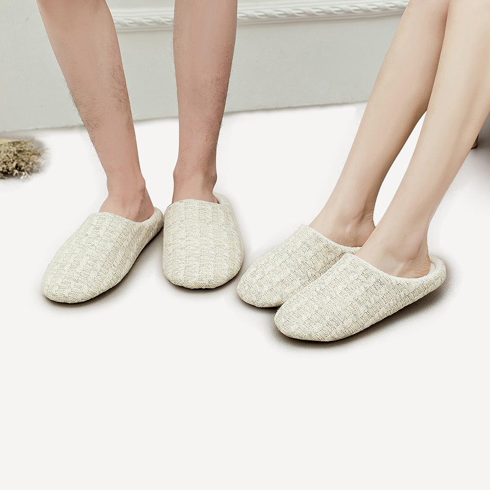 mens slip on slippers with rubber soles