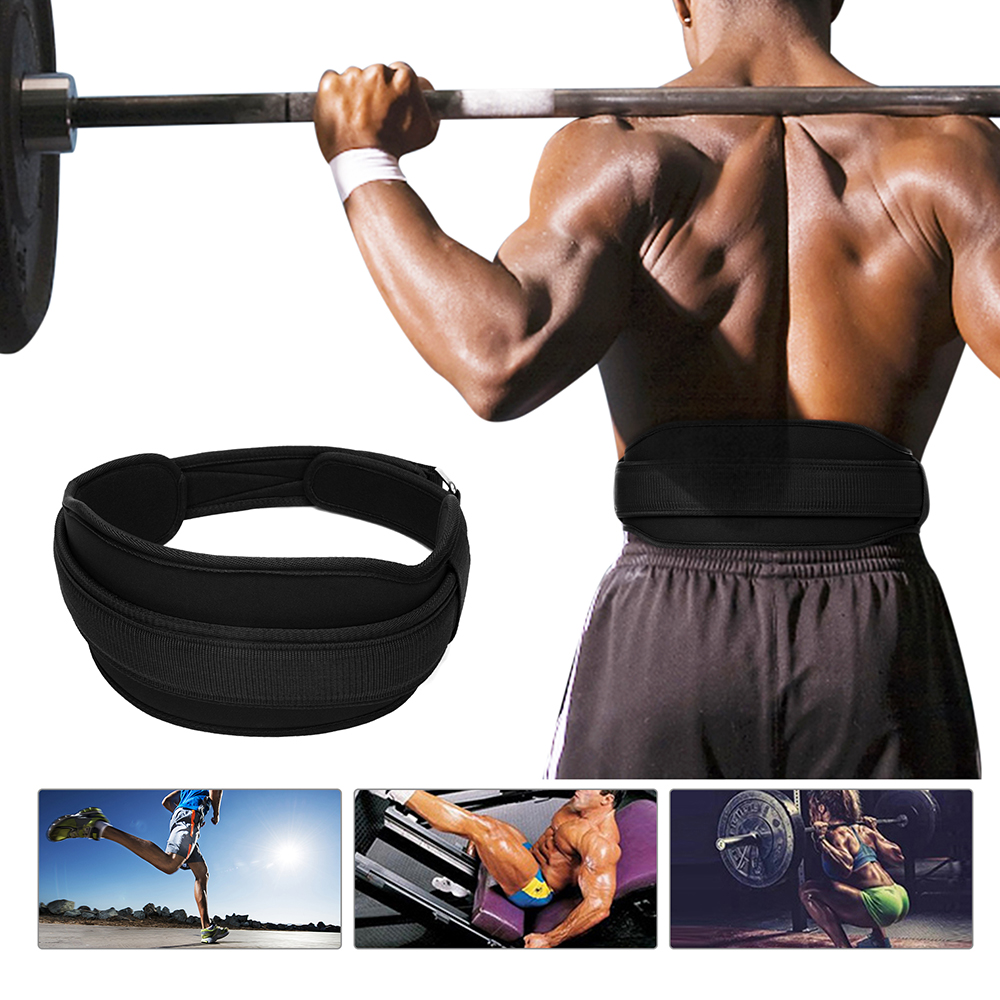 Weight Lifting Belt Black Bodybuilding Back Support Workout For Men & Women SML eBay Weight Lifting Belt Black Bodybuilding Back Support Workout For Men & Women SML eBay