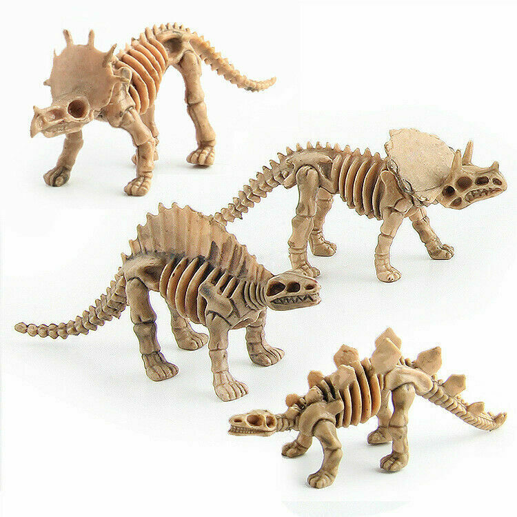 small plastic skeleton toys