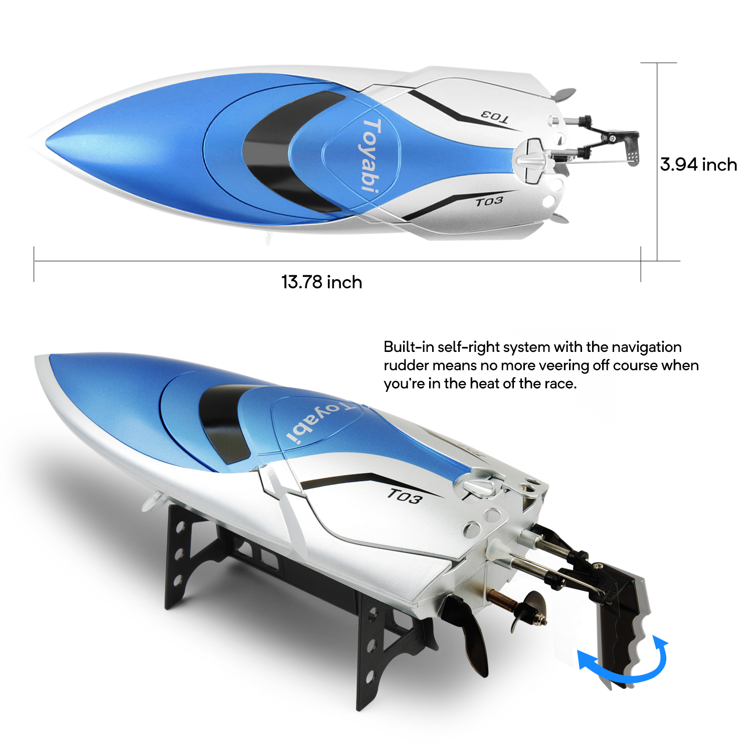 sharkool h106 rc boat