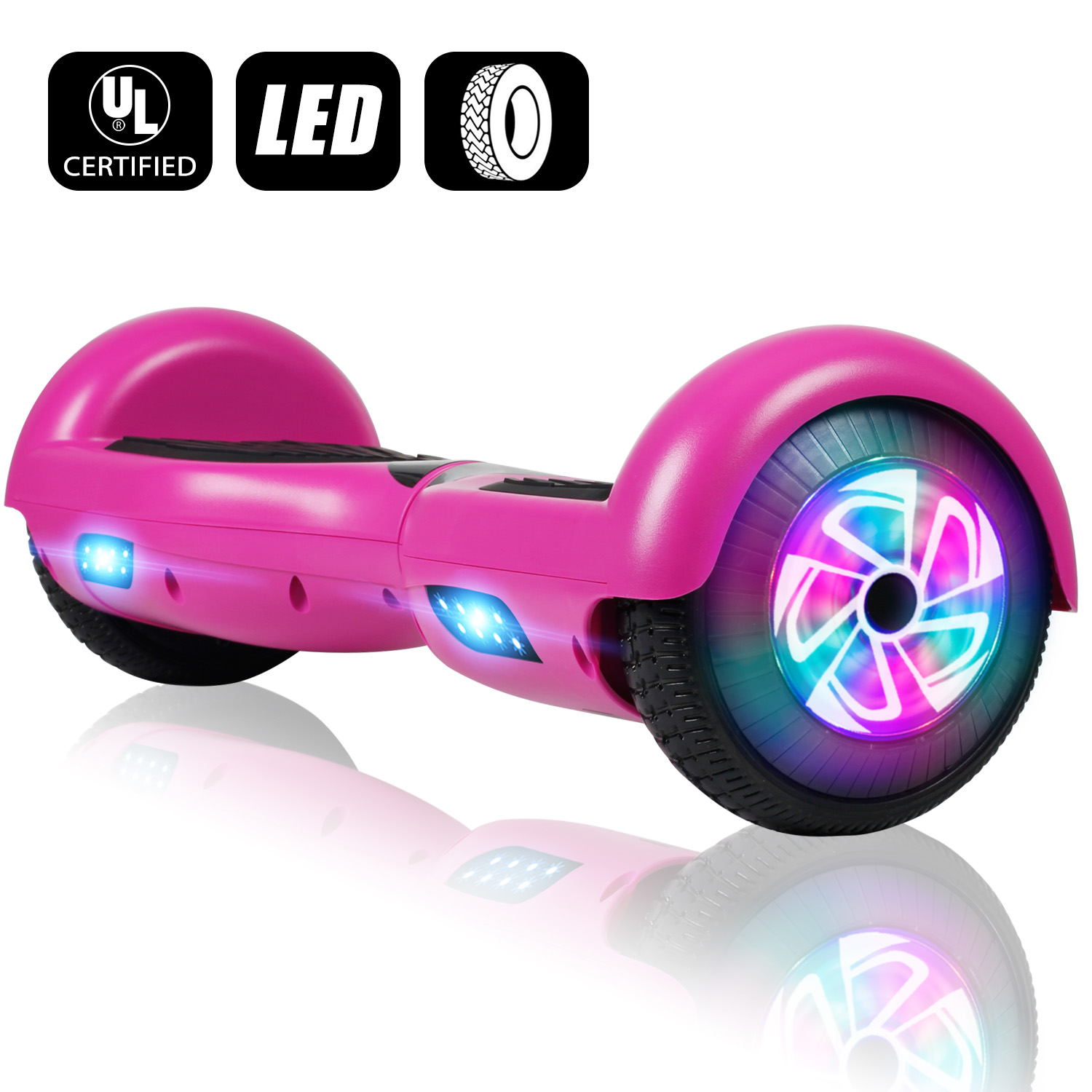 6.5" Bluetooth Hoverboard Electric Self Balancing E Scooter Skateboard no bag 