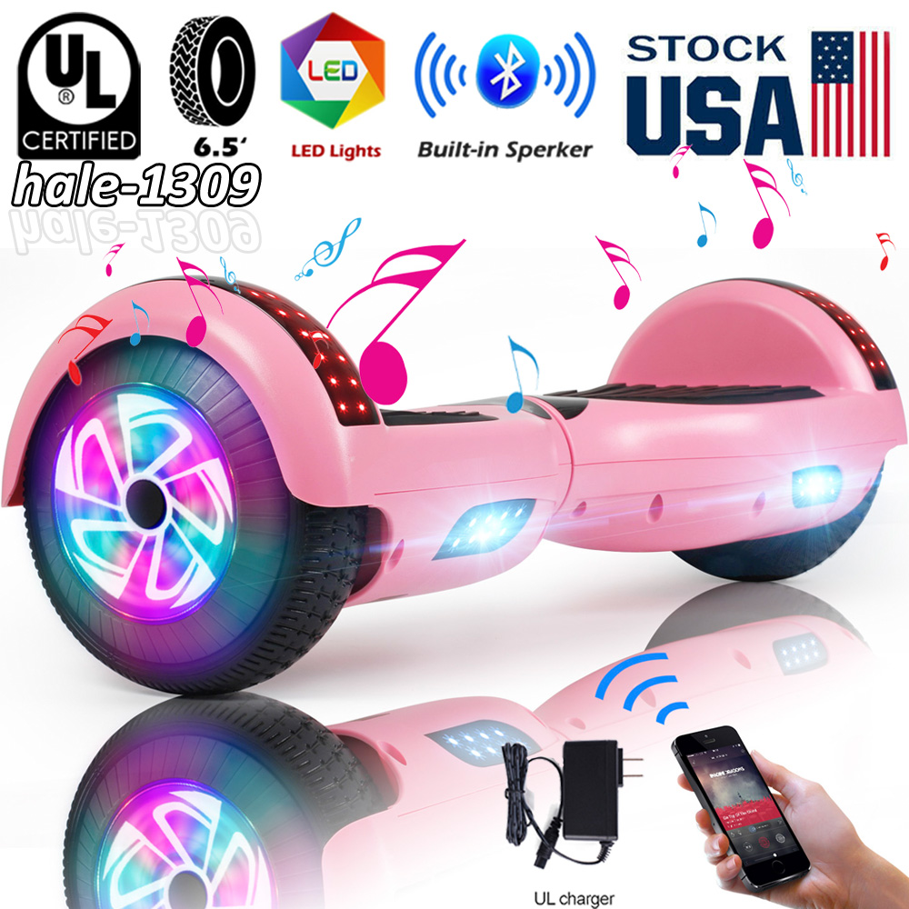 6.5" Bluetooth Hoverboard LED Smart Self Balancing Scooter U