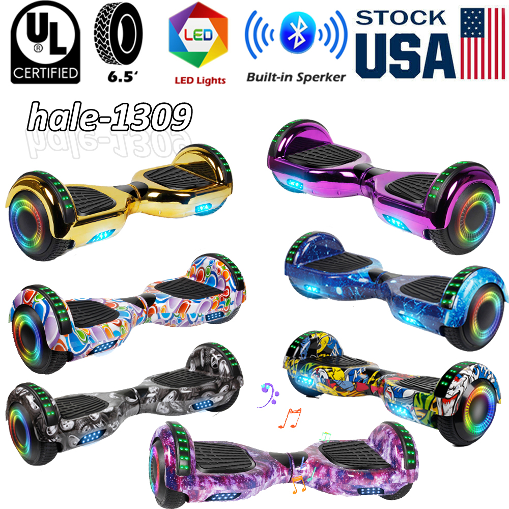 6.5" Electric Hoverboard Bluetooth Self-Balancing Scooter UL