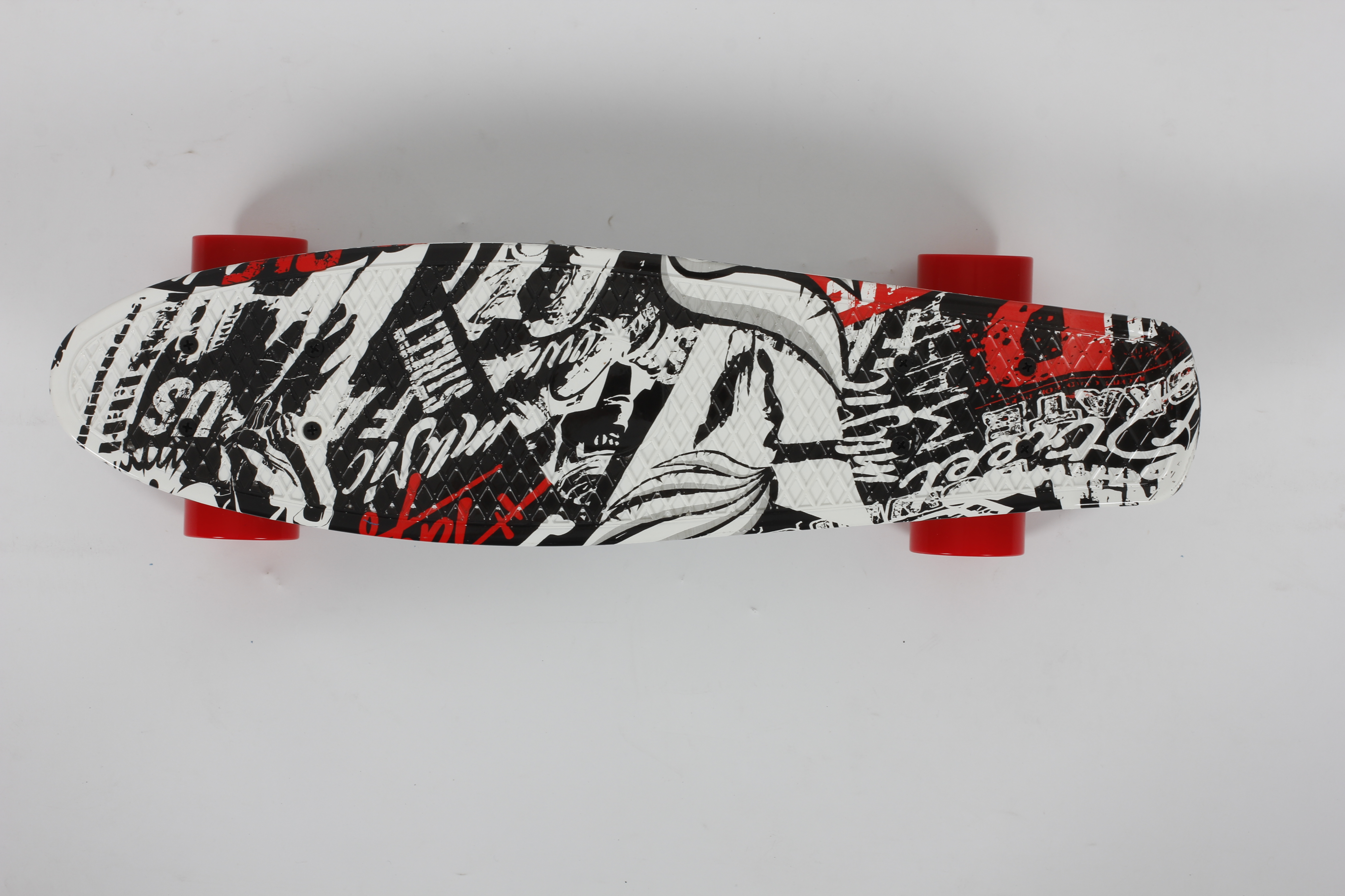 Skateboard Complete 22" Cruiser Vintage Skateboard for Kids Junior Beginners