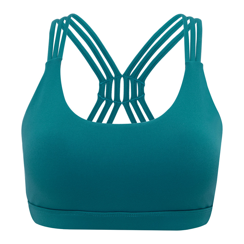 Women's Removable pad Sports Bra Seamless High Impact Running Yoga Stretch Bra - Picture 87 of 192