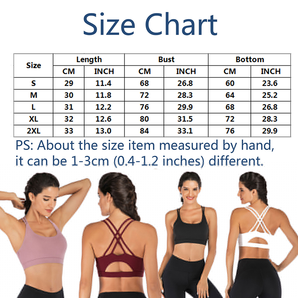 Women's Removable pad Sports Bra Seamless High Impact Running Yoga Stretch Bra - Picture 96 of 192
