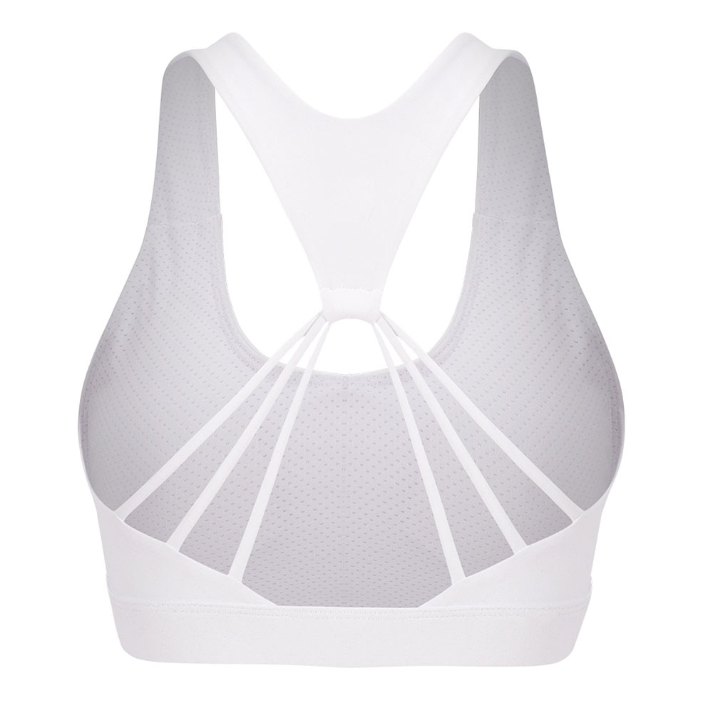 Women's Removable pad Sports Bra Seamless High Impact Running Yoga Stretch Bra - Picture 111 of 192
