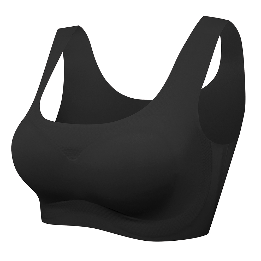 Women's Removable pad Sports Bra Seamless High Impact Running Yoga Stretch Bra - Picture 148 of 192
