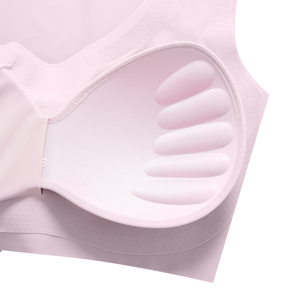 Women's Removable pad Sports Bra Seamless High Impact Running Yoga Stretch Bra - Picture 153 of 192