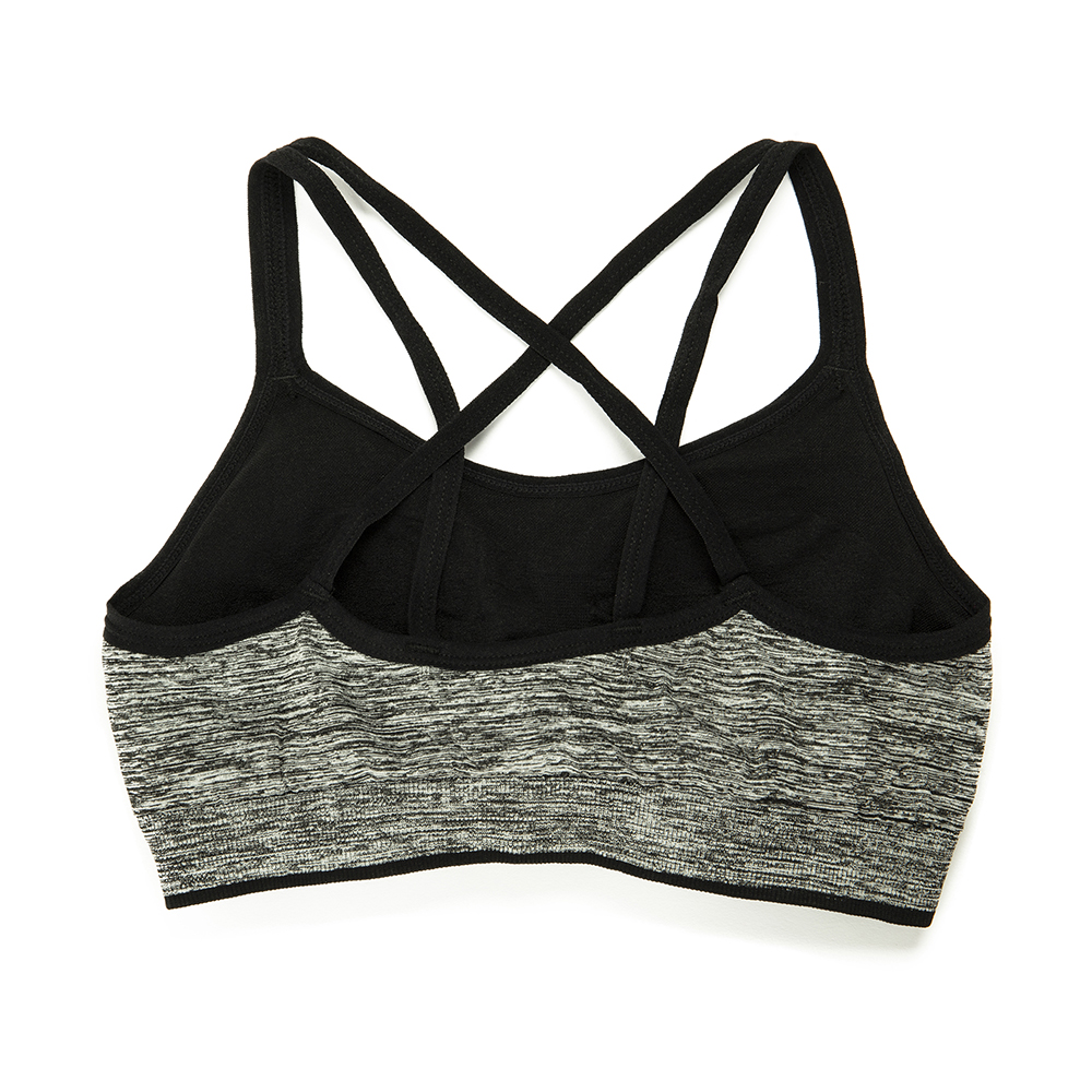 Women's Removable pad Sports Bra Seamless High Impact Running Yoga Stretch Bra - Picture 168 of 192