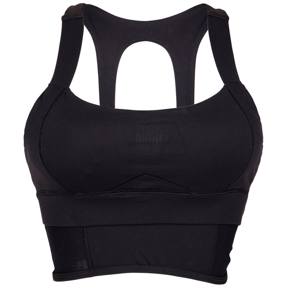 Women's Removable pad Sports Bra Seamless High Impact Running Yoga Stretch Bra - Picture 174 of 192