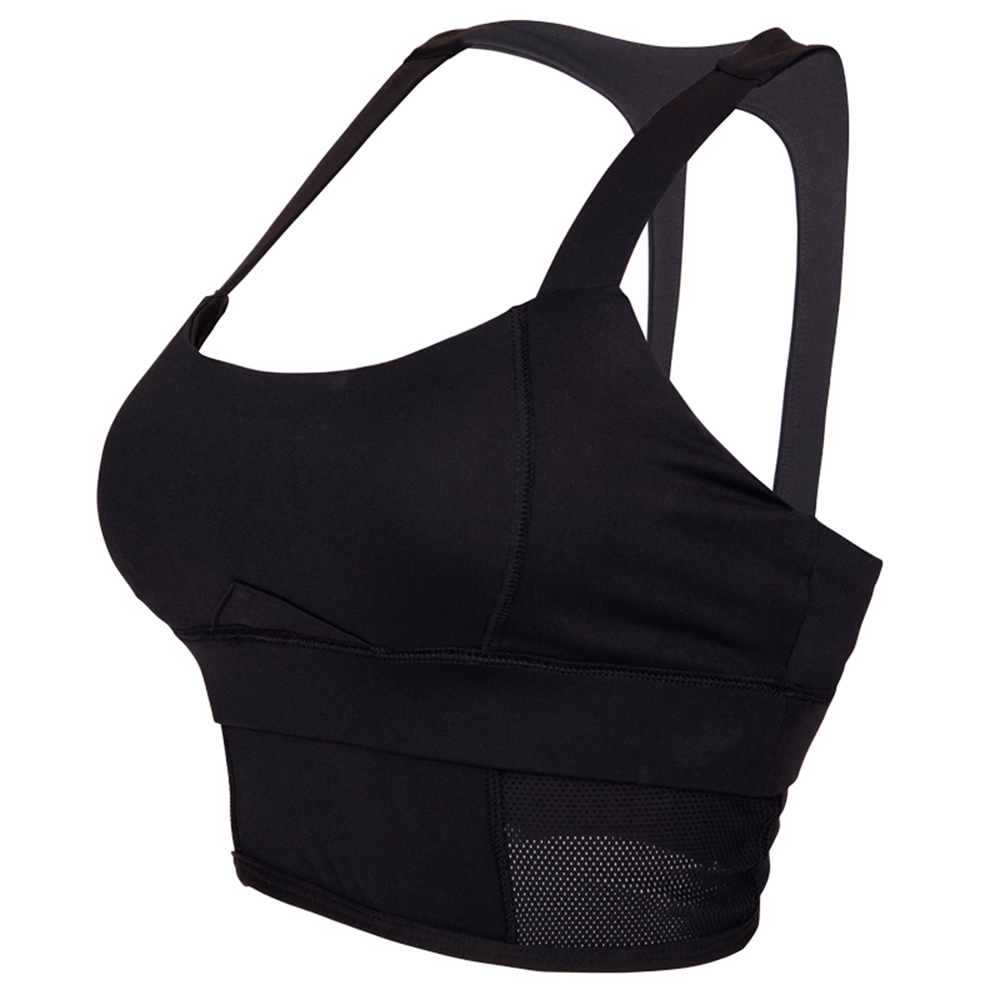 Women's Removable pad Sports Bra Seamless High Impact Running Yoga Stretch Bra - Picture 177 of 192