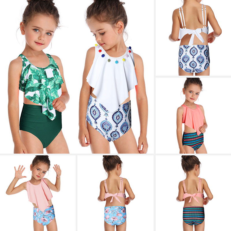 Swimsuits That Are High Waisted For Kids - swimsuits