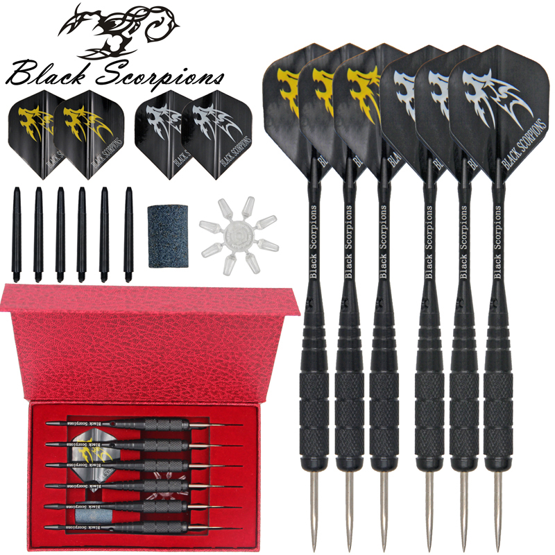 2 sets of Steel Tip Darts Tungsten Barrel Aluminium Shafts Professional Dart Set