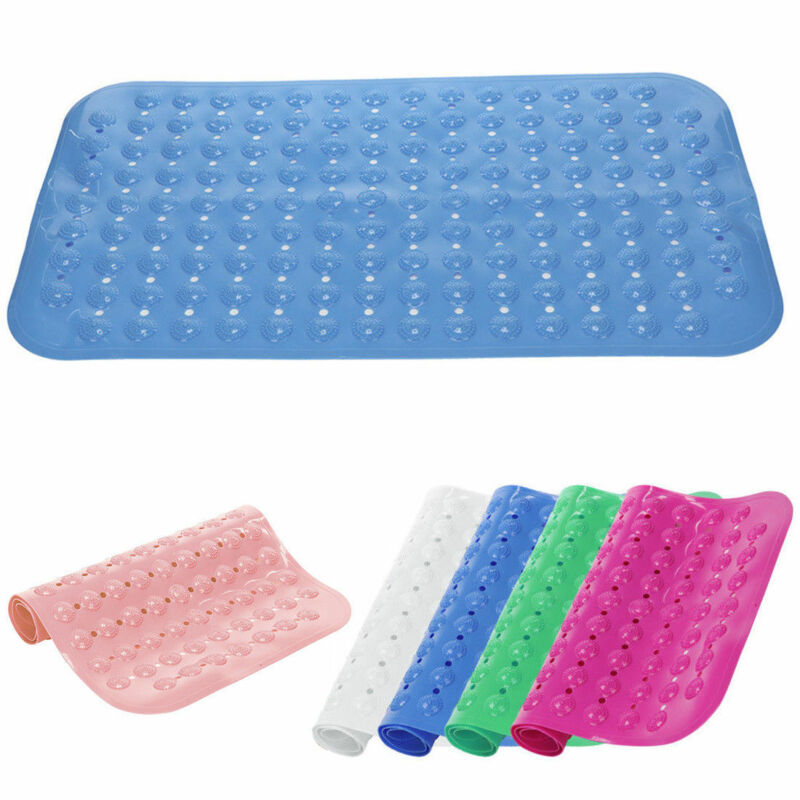 Large Mat Foot Massage Rubber Non Slip Bathroom Bath Shower Mat