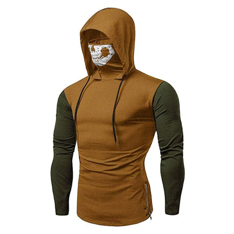 Fashion Men Sleeveless Hoodie Hooded Sweatshirt Tank Tops Gym