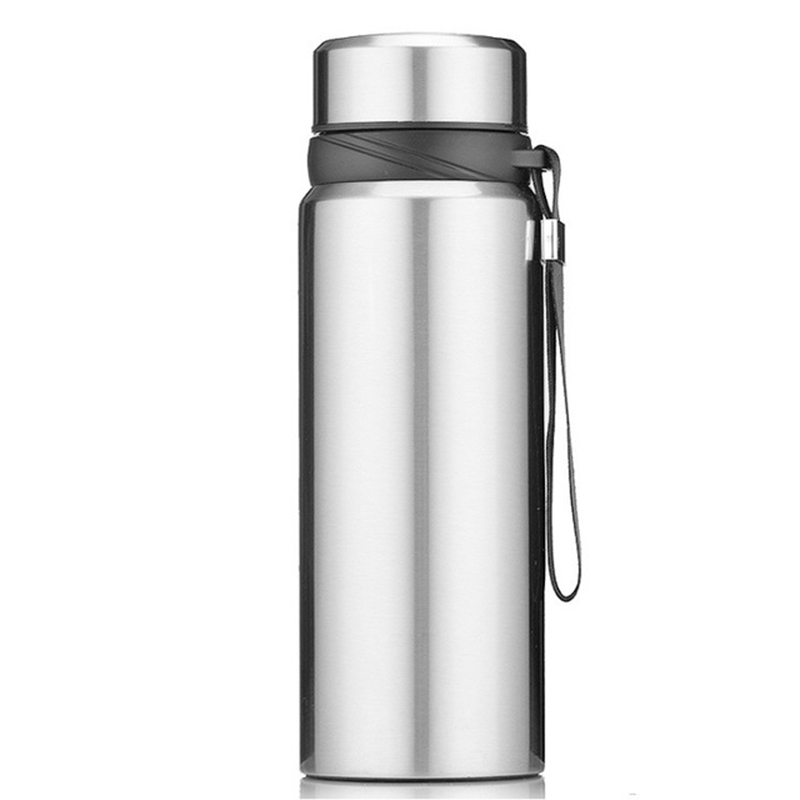 Double Walled Stainless Steel Water Bottle Vacuum Insulated Thermos Flask 1000ML